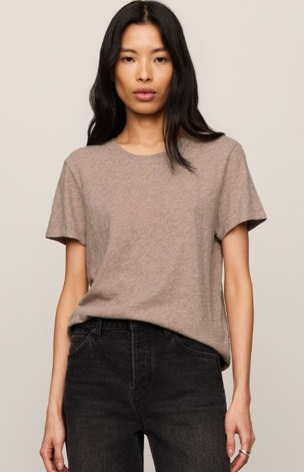 FOUNDATION SLUB TEE HEATHER