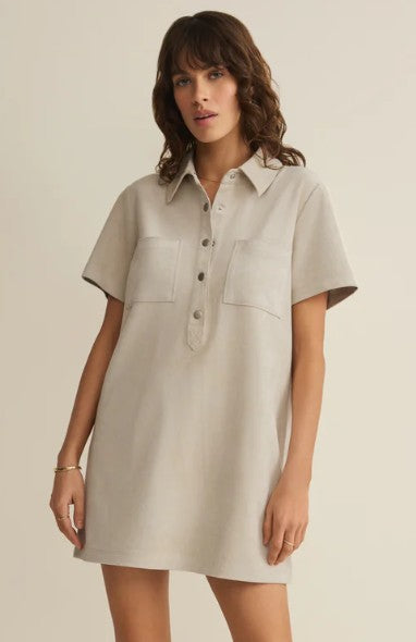 SYDNEY SUEDE MINI DRESS