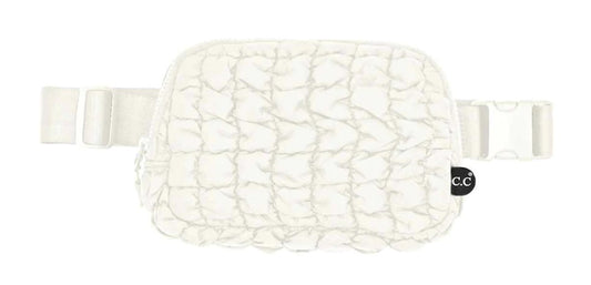 CC QUILTED PUFFER FANNY PACK